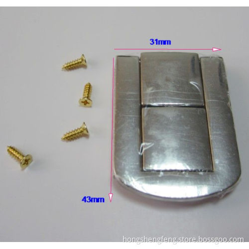 2014 Best Selling Jewelry Wooden Box Zinc Alloy Latch